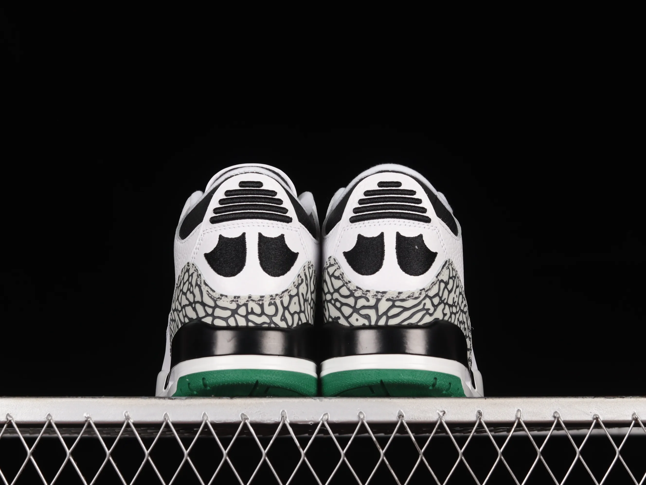 All categories Air Jordan Jordan series basketball shoes Air Jordan 3 Air Jordan 3 Retro AJ3 Joe 3 joint white and green 594282-233